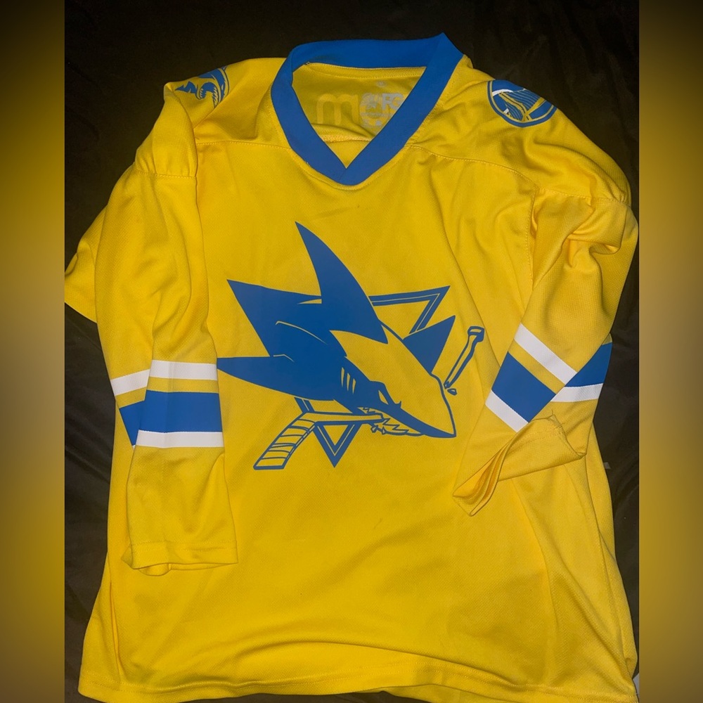 San jose Sharks jersey warriors addition collab